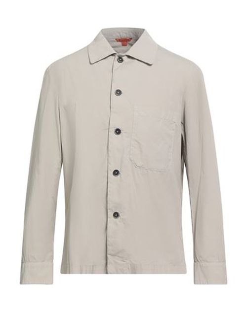 Man Jacket Light grey Size 40 Cotton, Elastane
