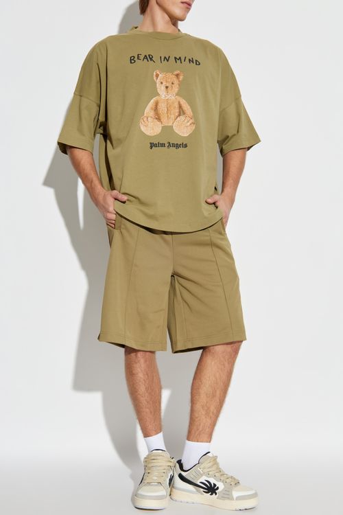 T-shirt With Print, Men's, Green