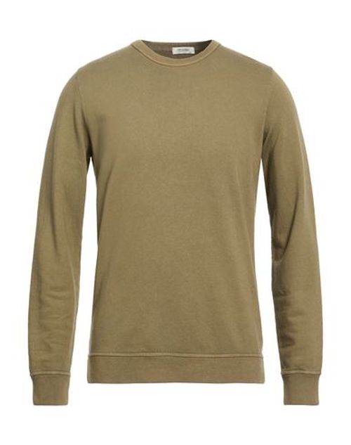 Man Sweatshirt Military green Size M Cotton, Cashmere