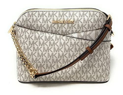 Michael Kors Jet Set Medium Crossbody Leather Handbag 