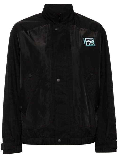 Logo-patched jacket - Black
