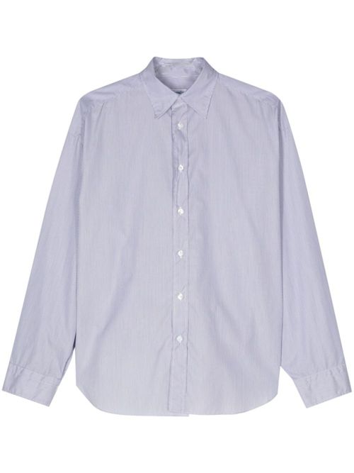 Blue Oriana striped shirt