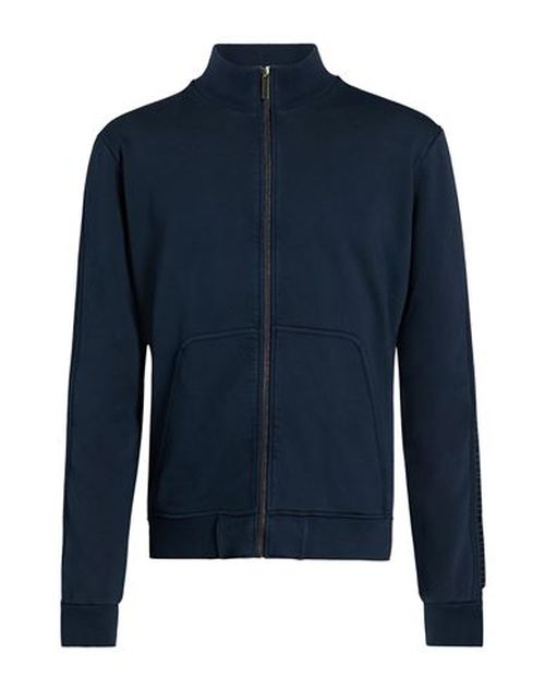 Man Sweatshirt Midnight blue Size L Cotton