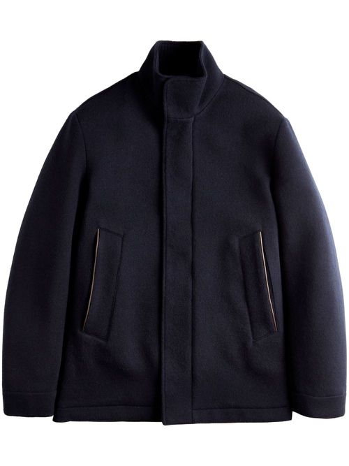 Zip-fastening jacket - Blue