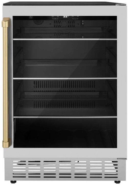 ZLINE autograph monument series 23" Freestanding/Built In Undercounter Beverage Center RBVZUS24CB
