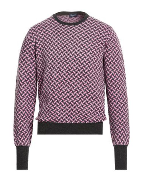 Man Sweater Light pink Size 42 Cashmere