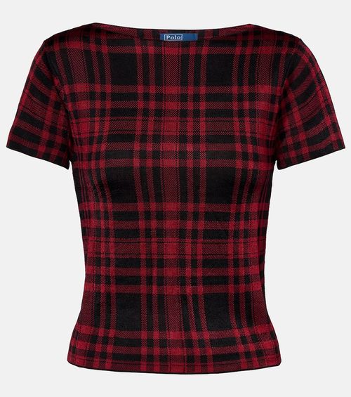 Plaid top