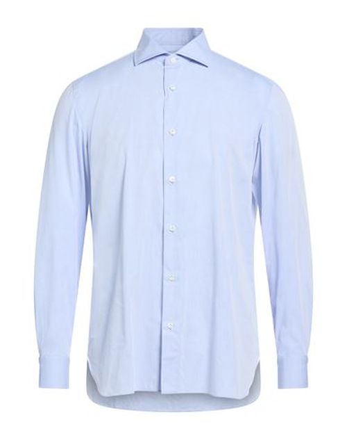 Man Shirt Sky blue Size 16 Cotton