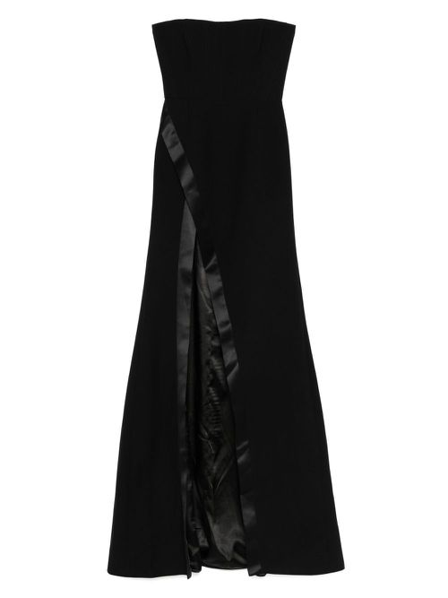 Off-shoulder dress - BLACK