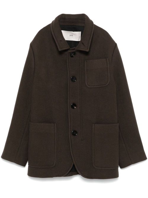 Wool coat - Brown