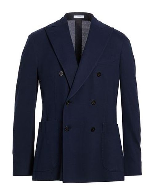 Man Blazer Navy Size 40 Cotton