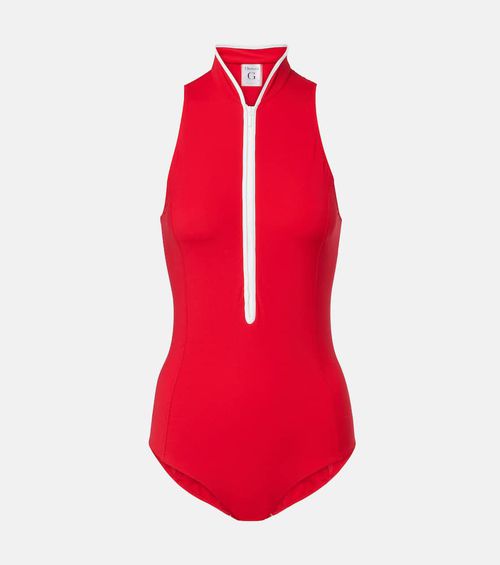 Katya zip-up swimsuit