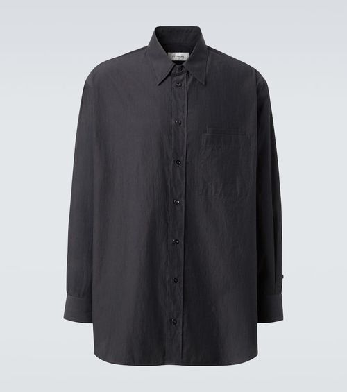 Cotton crêpe shirt