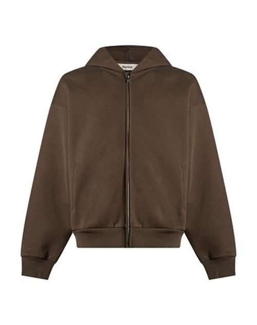 Man Sweatshirt Khaki Size L Organic cotton, Recycled cotton
