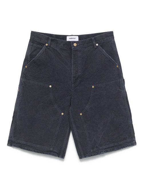 AMBUSH canvas carpenter shorts - Blue