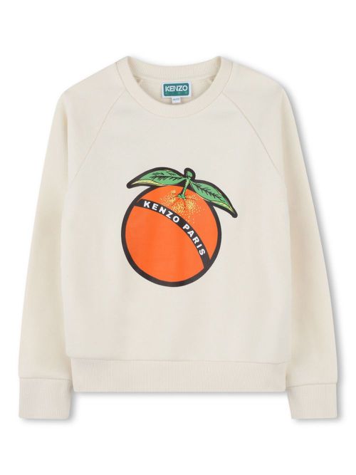 Logo-print sweatshirt - White