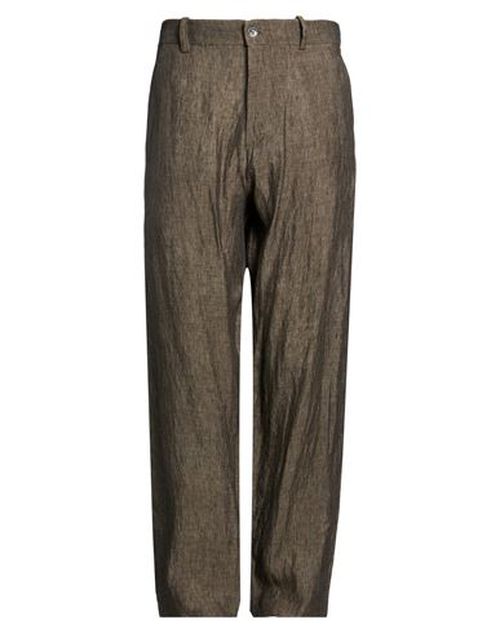 Man Pants Brown Size 34 Linen