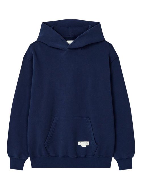 Logo-tag hoodie - Blue