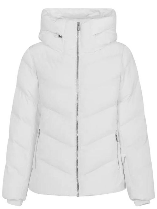 Hooded quilted puffer jacket - Black