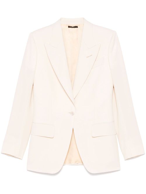 Wool blazer - Neutrals
