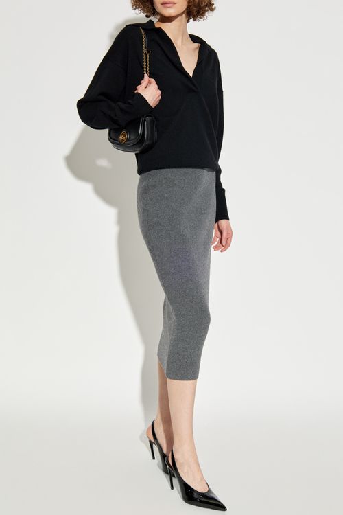 Cashmere Sweater, Women's, Black