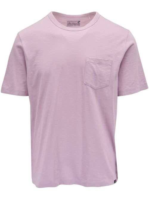FAHERTY organic-cotton t-shirt - Pink