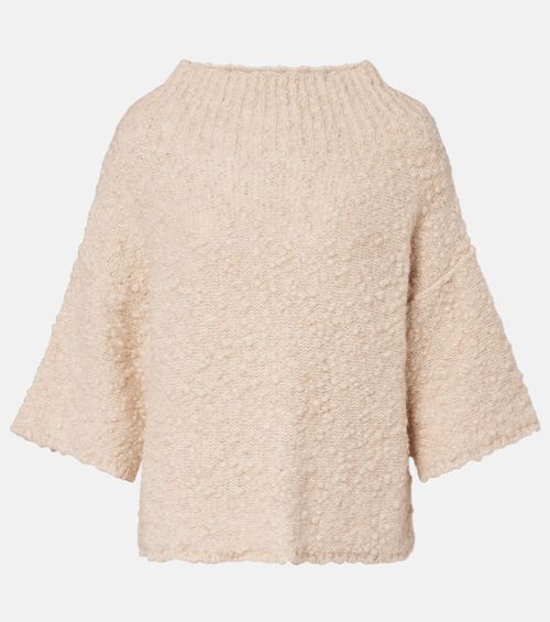 Eccelso alpaca and wool-blend sweater