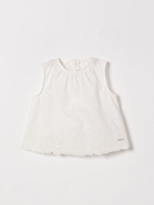 Top CHLOÉ Kids color White