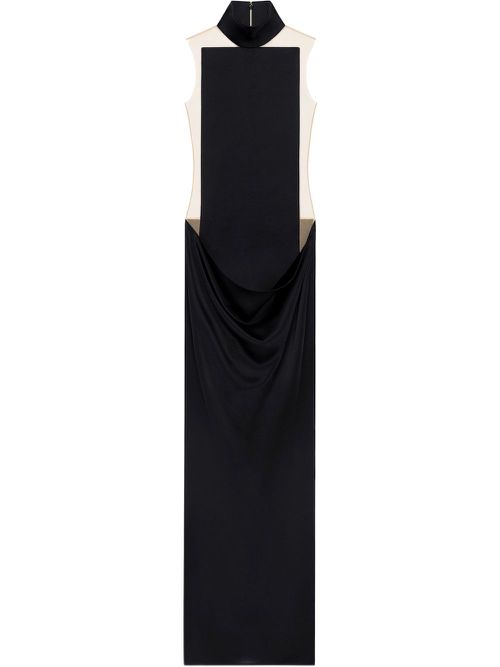 Illusion dress - Black