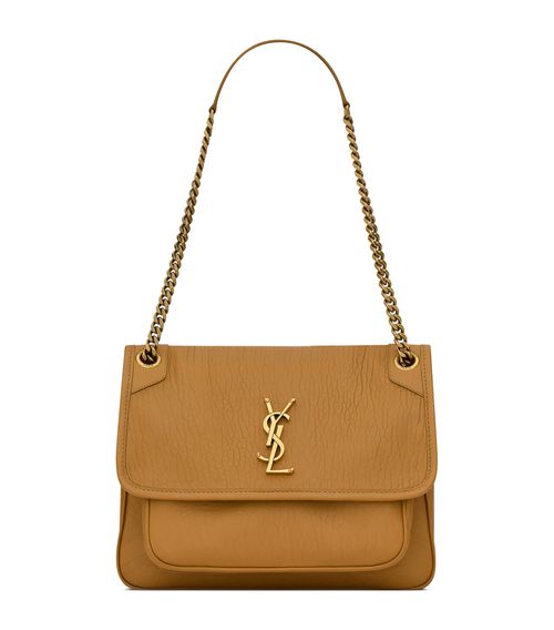 Medium Leather Niki Shoulder Bag