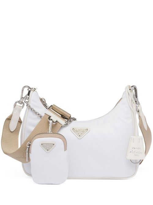 Re-Edition 2005 Re-Nylon bag - White