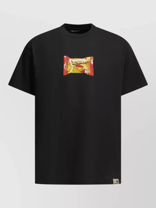 Carhartt Wip - road side snack graphic crew neck t-shirt