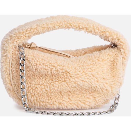 BY FAR Baby Cush Shearling Bag