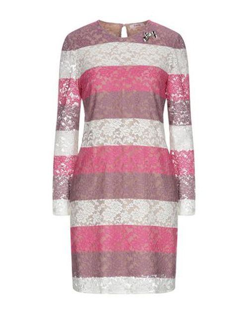 Woman Mini dress Ivory Size 6 Polyester, Elastane