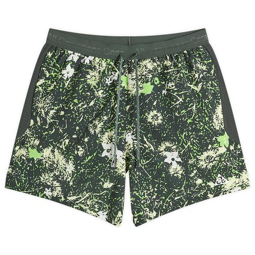 Men's ACG All Over Print Short Mean Green/Black Spruce/Summit White