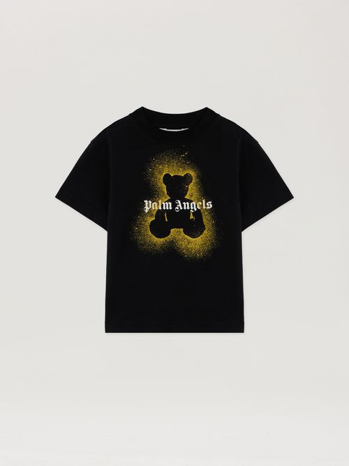 Pa Spray Bear Reg.tee S/s Kids  Black