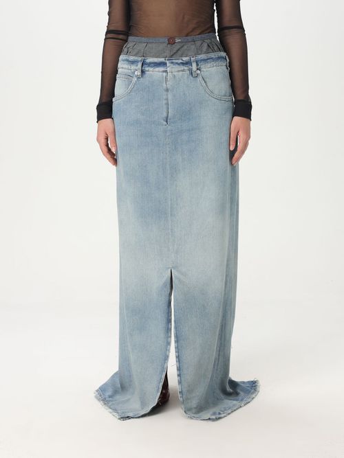Skirt MAISON MARGIELA Woman color Blue