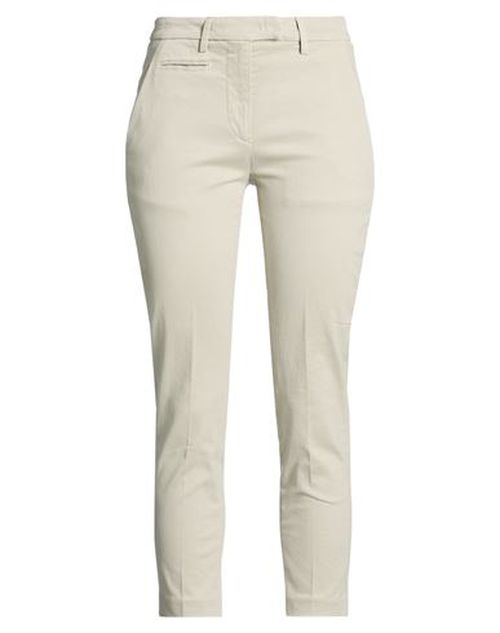 Woman Pants Taupe Size 29 Cotton, Elastane