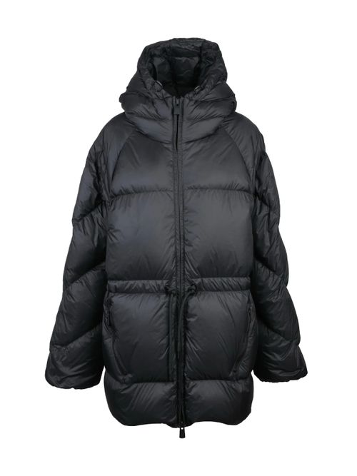 Black Polyamide Owl Down Jacket