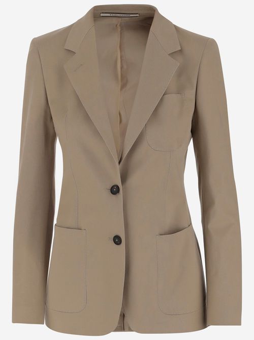 Single-breasted Cotton Jacket