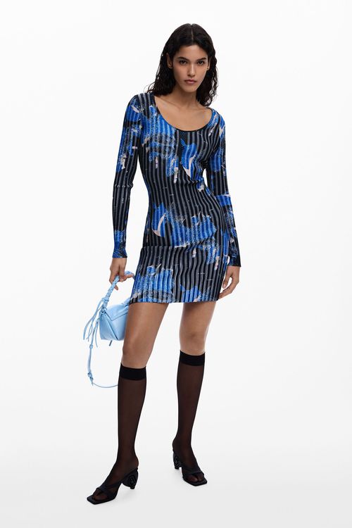 Midi pleated dre