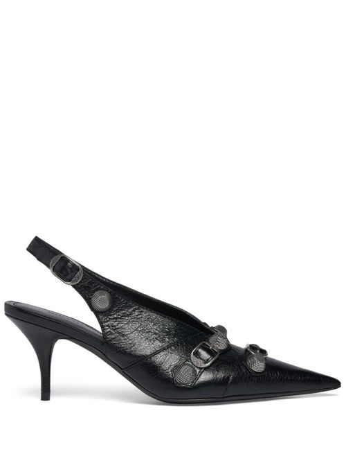 Cagole 70mm slingback pumps - Black