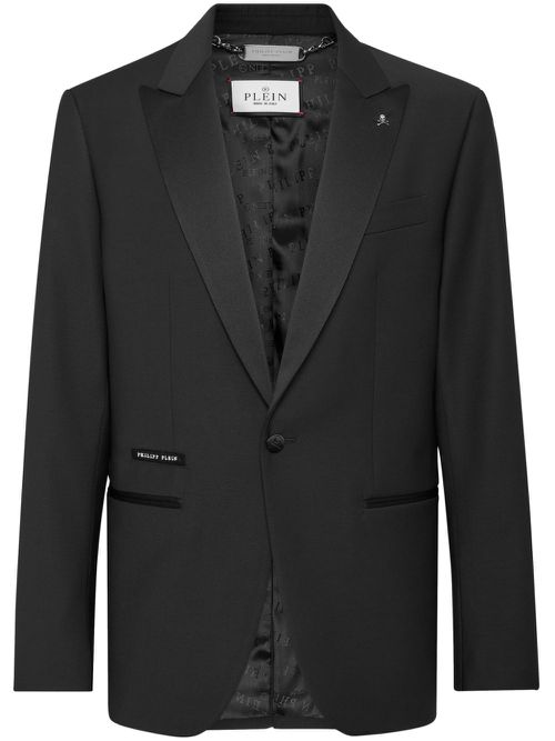 Single-breasted blazer - Black