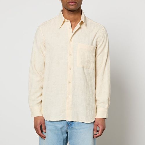 Sunflower Ace Textured Cotton-Jacquard Shirt - L