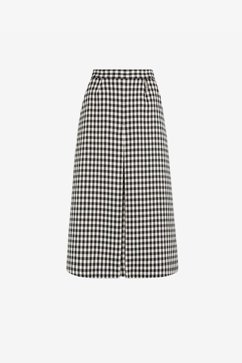 Gingham Skirt