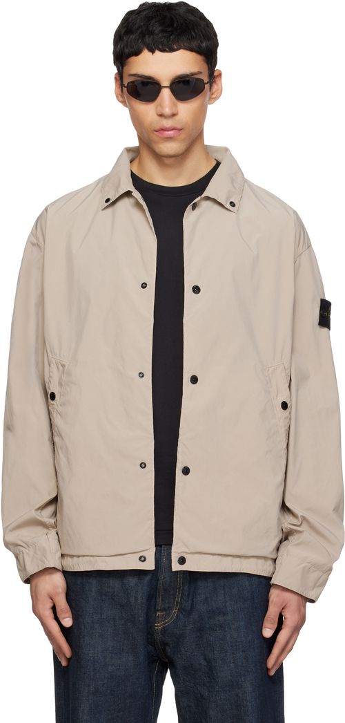 Beige 4100041 Light Compact Touch Poly-TC Jacket