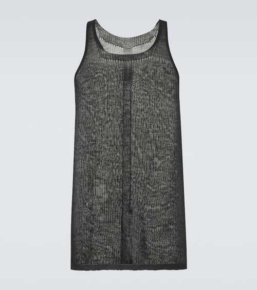 Cashmere tank top