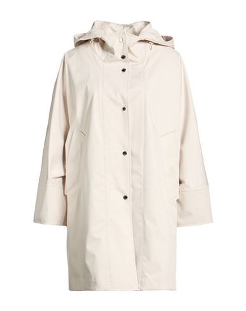 Woman Overcoat & Trench Coat Off white Size 4 Polyamide, Polyurethane