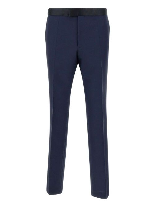BOSS straight-leg trousers - Blue