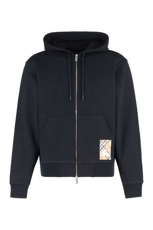 Cotton Full Zip Hoodie for Men